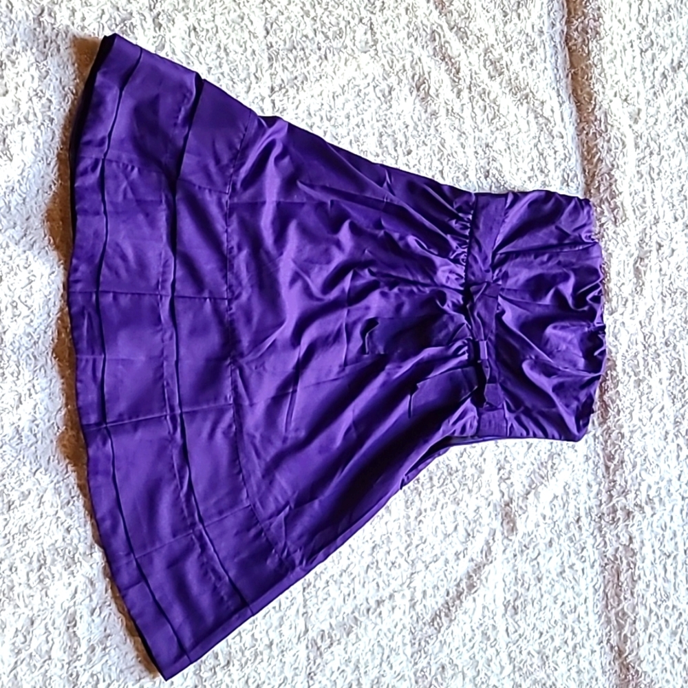 Strapless dress, The Limited, deep purple, size 4